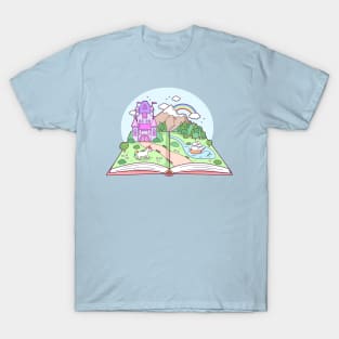 Book Landscape T-Shirt